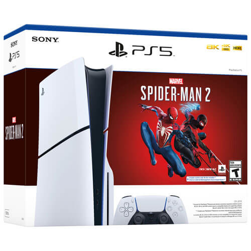 PlayStation 5 Slim Console + Marvel's Spider-Man 2 Bundle