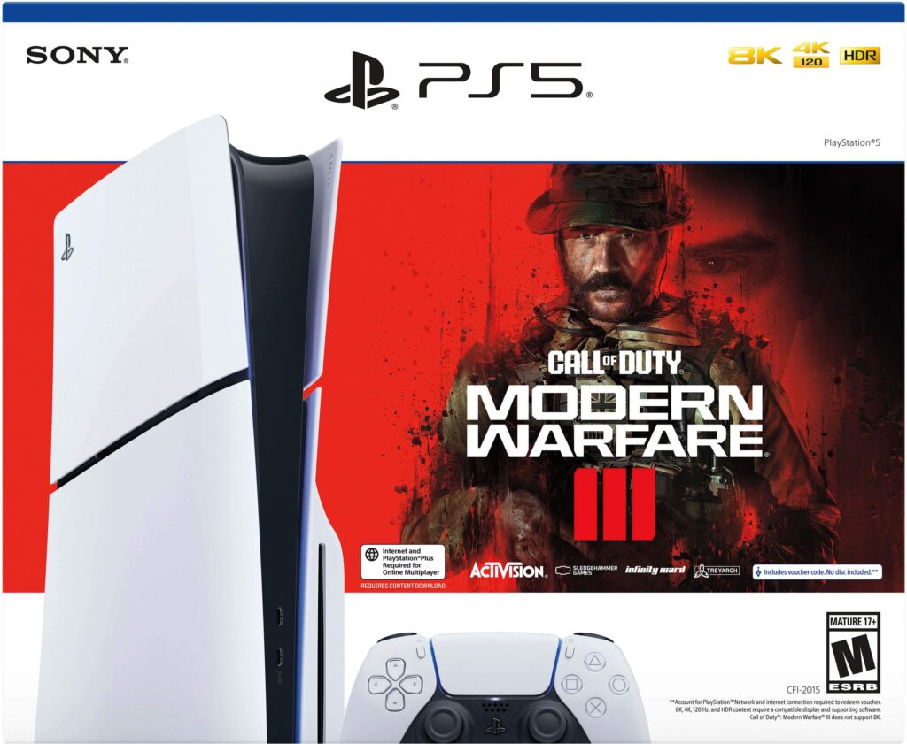 The Sony PS5 Slim Console + Call of Duty.jpg PlayStation Games Org